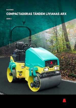 Tandem Vibration Rollers Ammann ARX 26-2 T4f