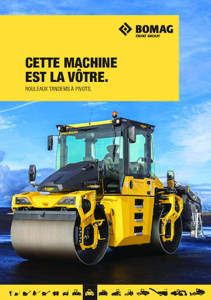 Tandem titreşimli silindirler Bomag BW 154 ACP-5