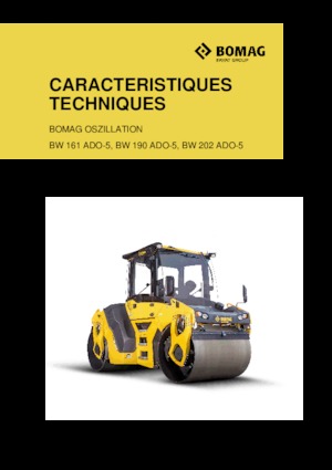 Tandem Vibration Rollers Bomag BW 202 ADO-5