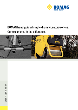 Tandem Vibration Rollers Bomag BW 55 E