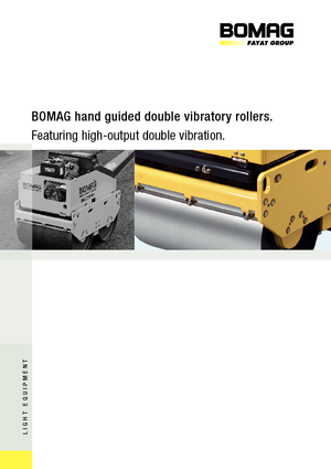 Tandem Vibration Rollers Bomag BW 65 H E-Start