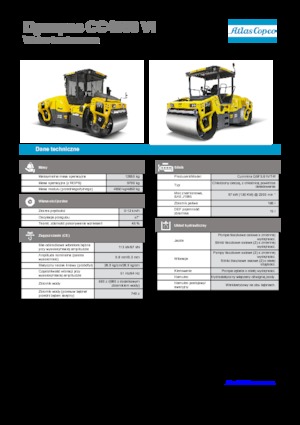 Tandem Vibration Rollers Dynapac CC 4000 VI