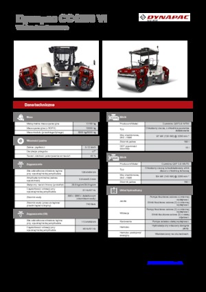 Tandem Vibration Rollers Dynapac CC 4200 VI