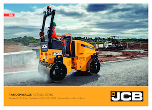 Tandem Vibration Rollers JCB CT160-100