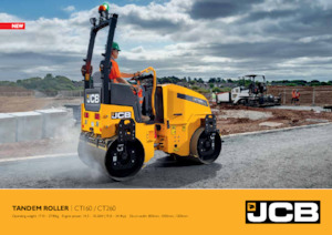 Tandem Vibration Rollers JCB CT160-100