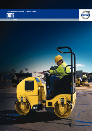Tandem Vibration Rollers Volvo DD15