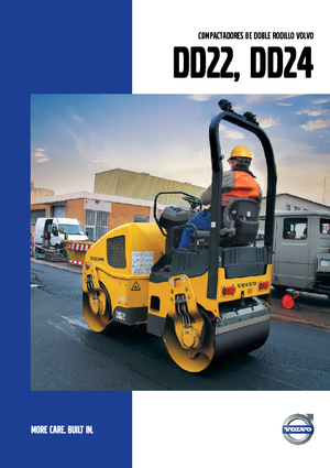 Tandem Vibration Rollers Volvo DD24