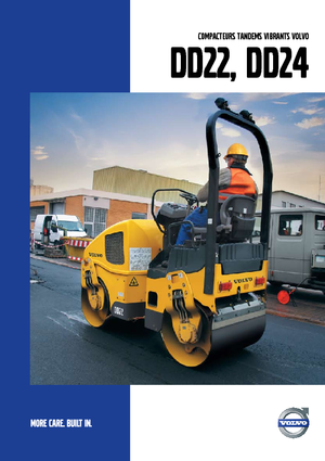 Tandem Vibration Rollers Volvo DD24