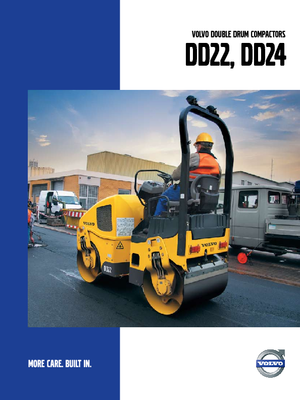 Tandem Vibration Rollers Volvo DD24