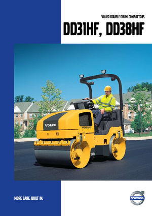 Tandem Vibration Rollers Volvo DD31HF