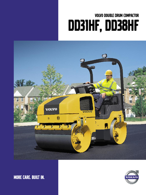 Tandem Vibration Rollers Volvo DD31HF