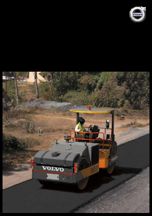 Tandem Vibration Rollers Volvo DD100B