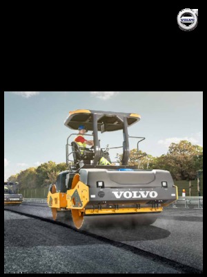 Tandem Vibration Rollers Volvo DD120C 