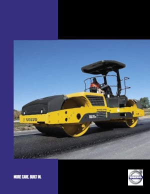 Tandem Vibration Rollers Volvo DD118HF