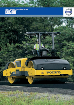 Tandem titreşimli silindirler Volvo DD132HF