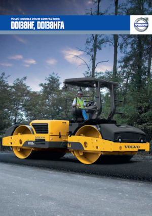 Tandem Vibration Rollers Volvo DD138HF
