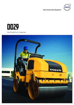 Tandem Vibration Rollers Volvo DD29