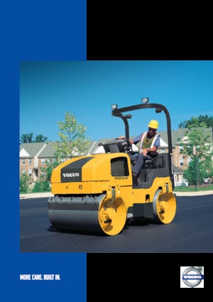 Tandem Vibration Rollers Volvo DD31HF