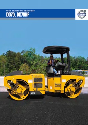 Tandem Vibration Rollers Volvo DD70