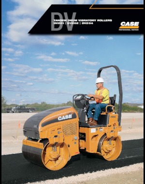 Tandem Vibration Rollers Case DV202