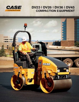 Tandem Vibration Rollers Case DV45