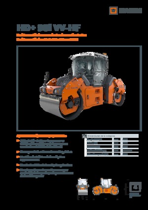 Tandem Vibration Rollers Hamm HD+ 90i VV-HF