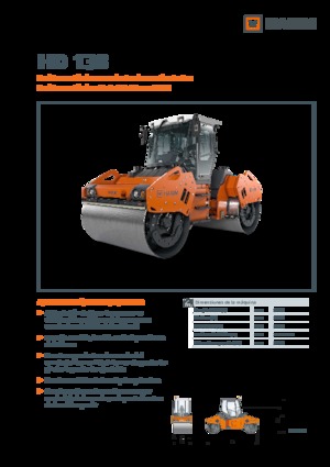 Tandem Vibration Rollers Hamm HD 138