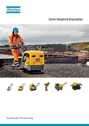 Tandem Vibration Rollers Atlas Copco LP 6500