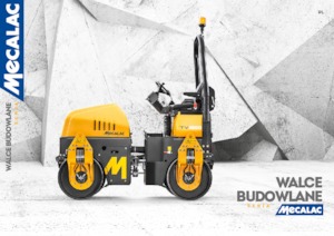 Tandem Vibration Rollers Mecalac TV900