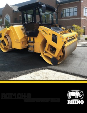 Tandem Vibration Rollers RHINO RCT10H3