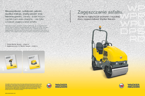 Tandem Vibration Rollers Wacker RD 27-100
