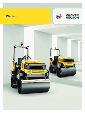 Tandem Vibration Rollers Wacker Neuson RD18-80