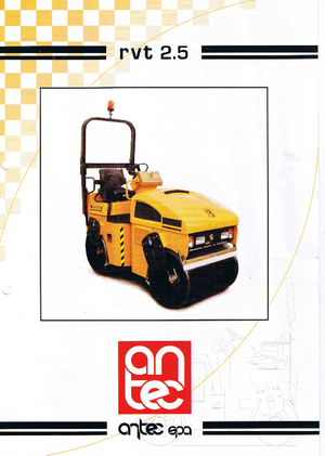 Tandem Vibration Rollers Antec RVT 2.5-12