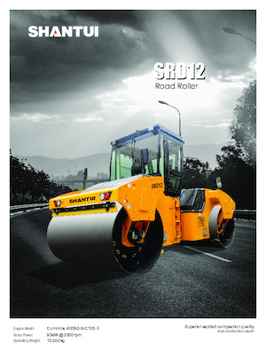 Tandem Vibration Rollers Shantui SRD12 