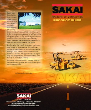 Tandem titreşimli silindirler Sakai SW770HF