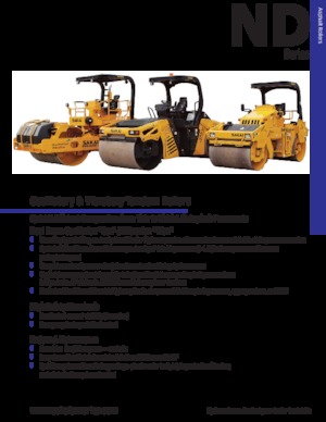 Tandem Vibration Rollers Sakai SW850ND-II