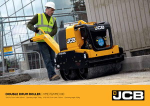 Tandem Vibration Rollers JCB-Vibromax VMD70
