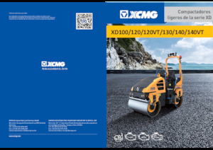 Tandem titreşimli silindirler XCMG XD140 