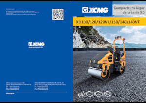 Tandem titreşimli silindirler XCMG XD140 