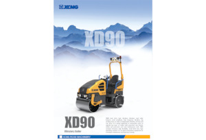 Tandem Vibration Rollers XCMG XD90