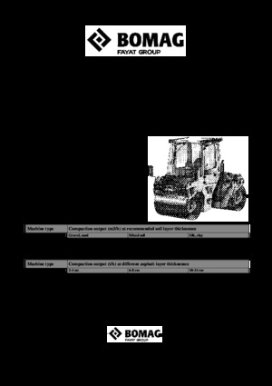 Tandem titreşimli silindirler Bomag BW 151 AD-50