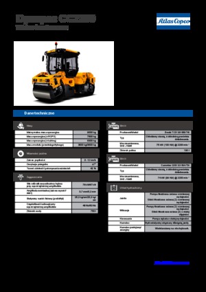 Tandem Vibration Rollers Dynapac CC 2200