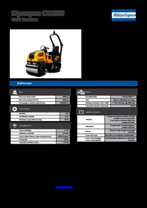Tandem Vibration Rollers Dynapac CC 900
