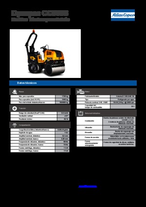 Tandem Vibration Rollers Dynapac CC 900 S
