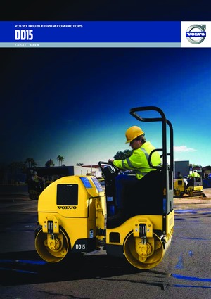 Tandem Vibration Rollers Volvo DD15