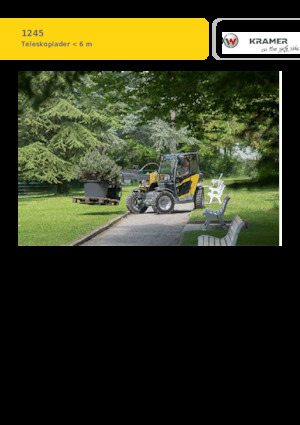 Telehandlers Kramer 1245