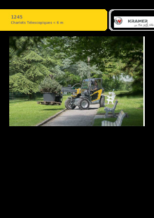 Telehandlers Kramer 1245