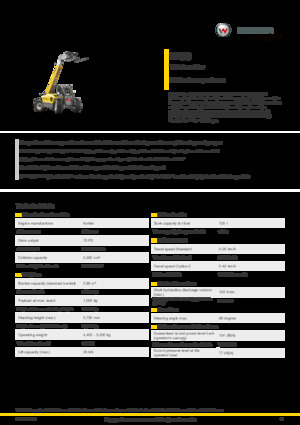 Telehandlers Kramer 2706