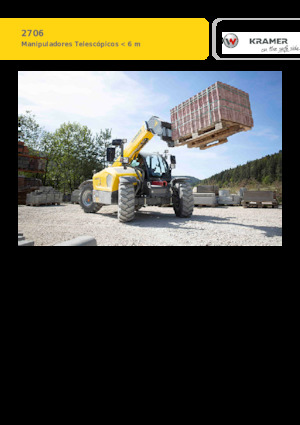 Telehandlers Kramer 2706