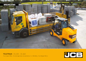 Telehandlers JCB 35-23D